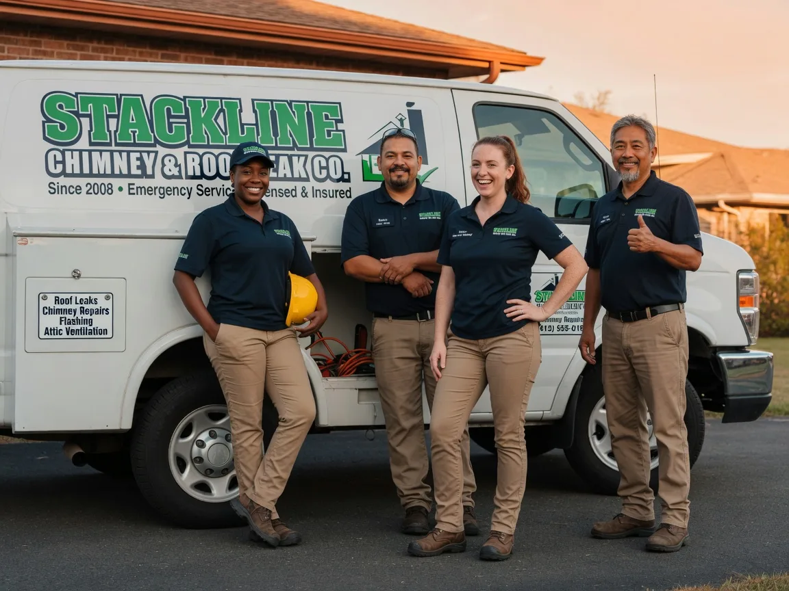 Chimney flashing repair company in Desoto, TX